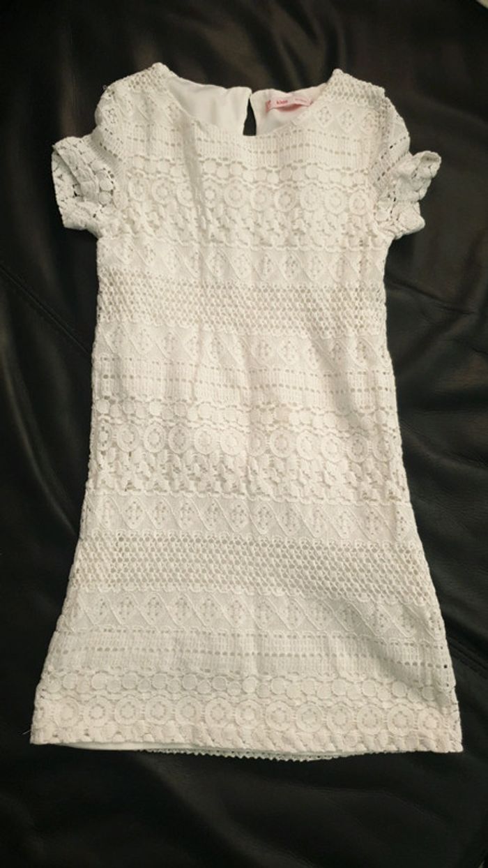 Robe dentelle fille 5-6 ans