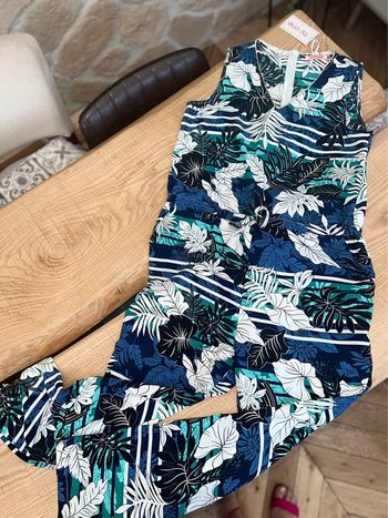 Combinaison longue pantalon d’été by one neuf avec étiquette Taille 38 40 M L