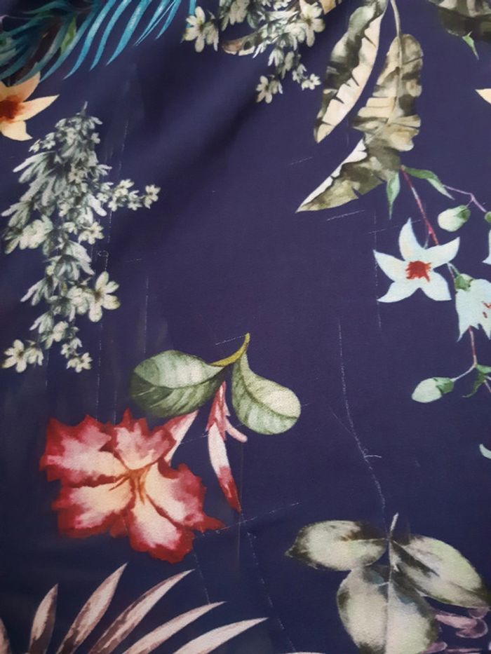 Robe longue motif fleur Zabaione S/M - photo numéro 8