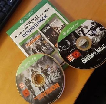 Jeu XBox One Double pack Tom Clancy's - The division + Rainbow six siege