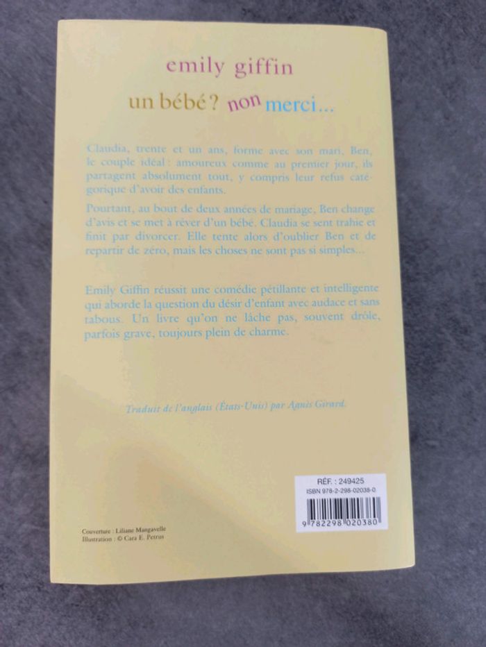 Livre Un bébé ? Non merci - photo numéro 2