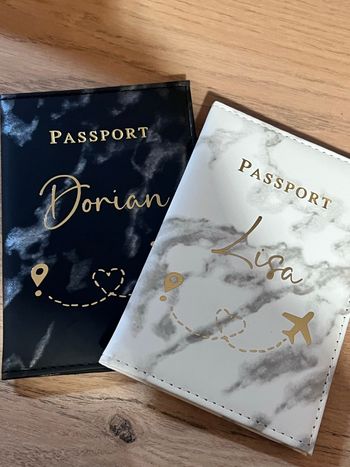 Étui à passeport personnalisé 