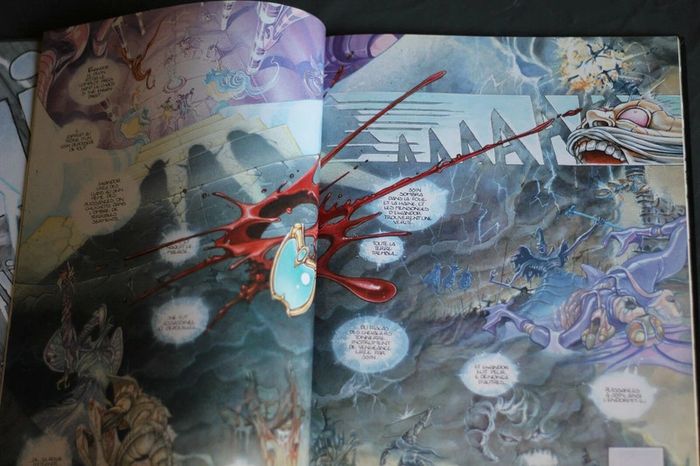 BD : le sang des rois - Chevalier, Ségur - Edition Originale mars 1992 - photo numéro 3