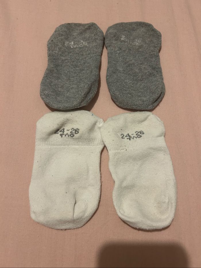 Lots de deux chaussettes