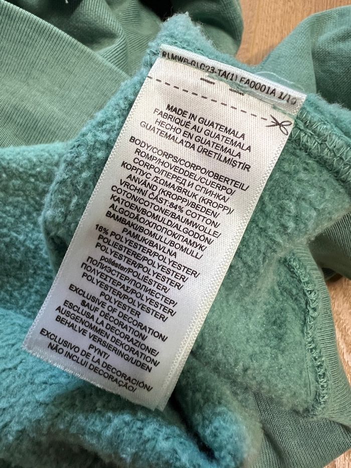 Hoodie Ralph Lauren vintage turquoise - photo numéro 8