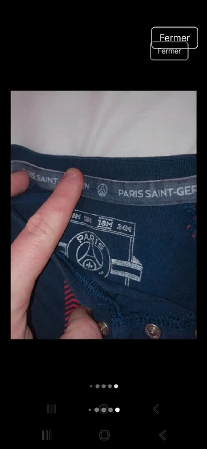 Gros lots de vêtements Paris Saint-Germain - photo numéro 20