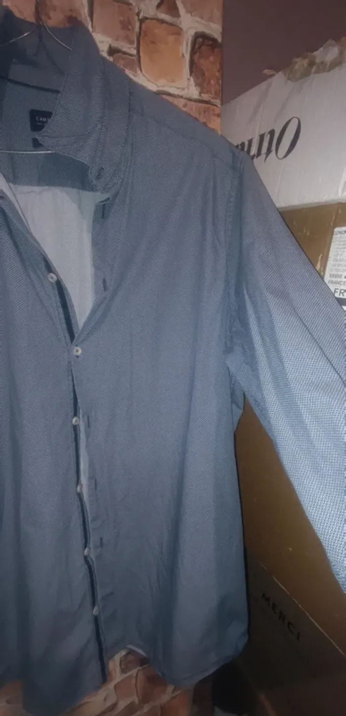 Chemise bleue Cambridge - photo numéro 3