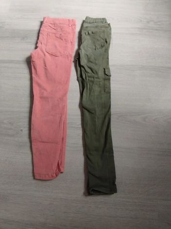 Lot de 7pantalons fille 10ans
