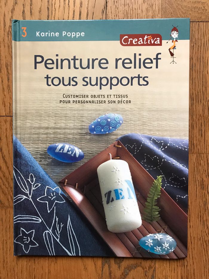 Peinture relief tous supports - Créativa
