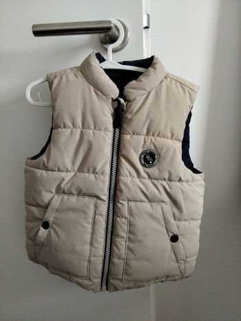 Doudoune sans manche réversible bébé garçon C&A 18-24 mois