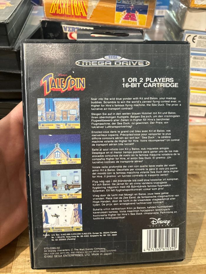 TaleSpin - Sega Megadrive - photo numéro 2