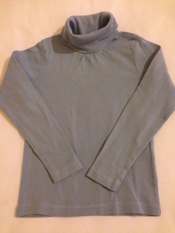 Sous-Pull couleur Bleu Gris 5 Ans