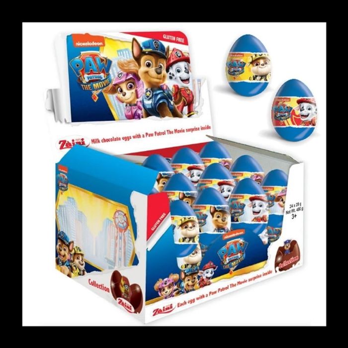 Lot de 2 oeufs pat patrouille