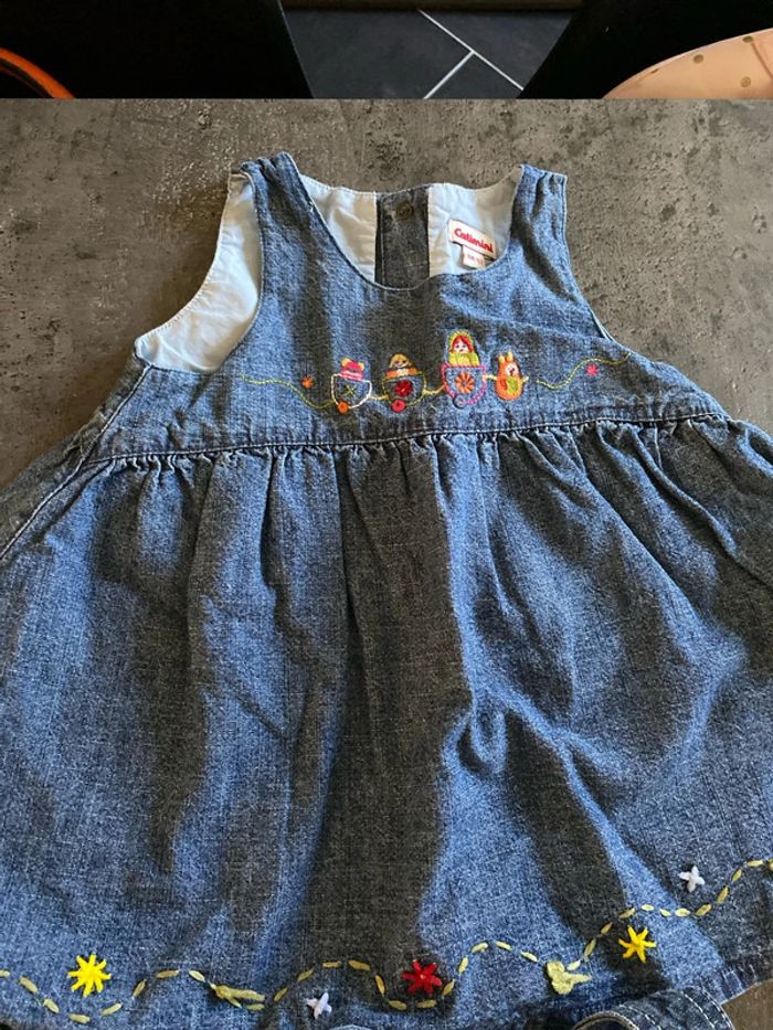 Lot de 4 robes en jeans - photo numéro 2