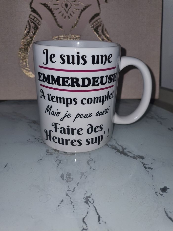 Mug humour emmerdeuse