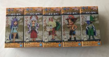 One Piece World Collectable Figure Set of 5 WCF Wanokuni Onigashima vol.2