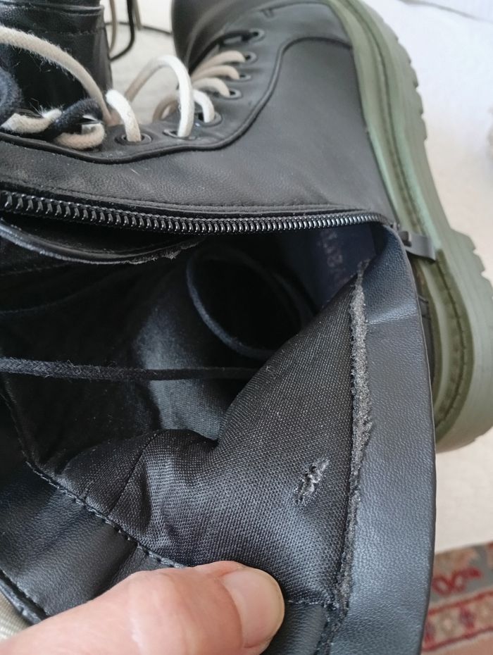 Bottes noires Stradivarius, femme 38 - photo numéro 8