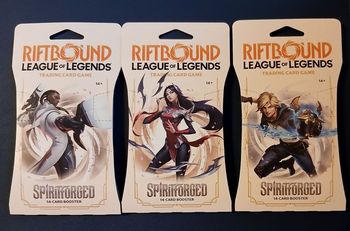 RIFTBOUND Boosters SFD Artset – 1ère édition Spiritforged (scellé)