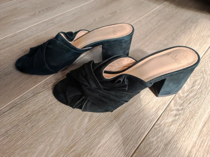 Mules noires pt 38 Bocage - photo numéro 2