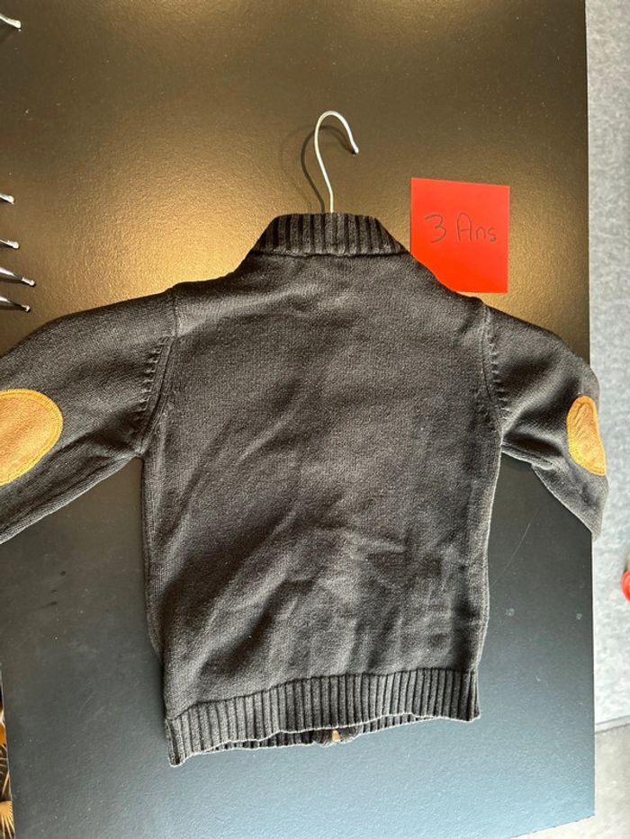 Gilet zipper noir - photo numéro 2