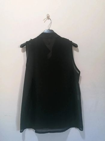 Blusa negra sisa mujer TU
