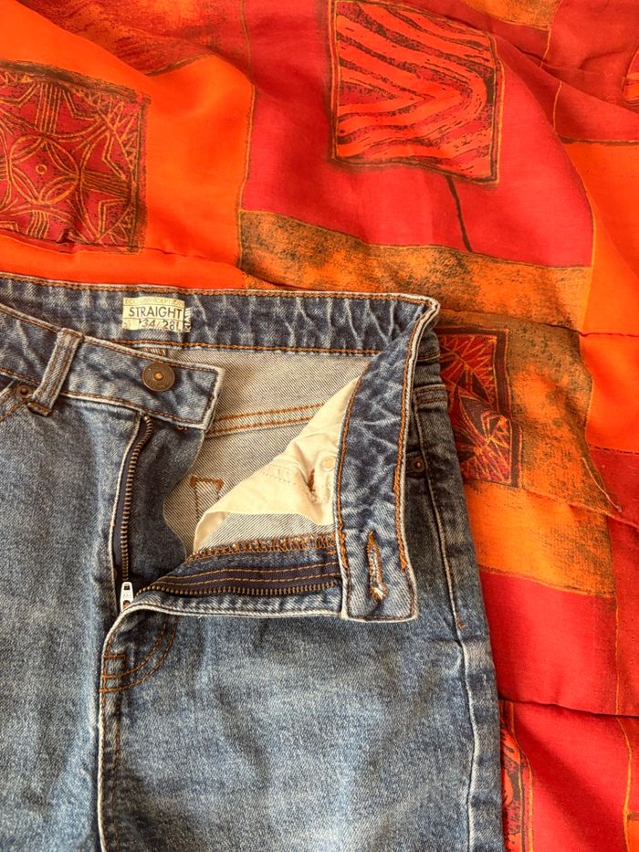 Jean bleu à trou - Taille XS - photo numéro 6