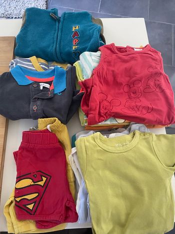 Lot vêtements été garçon