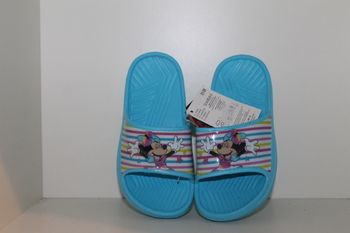 belle claquettes mules minnie bleue 27/28