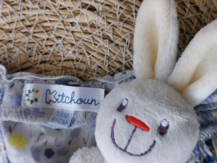 Blouse 👣 fleurie, 18 mois, Kitchoun - photo numéro 8