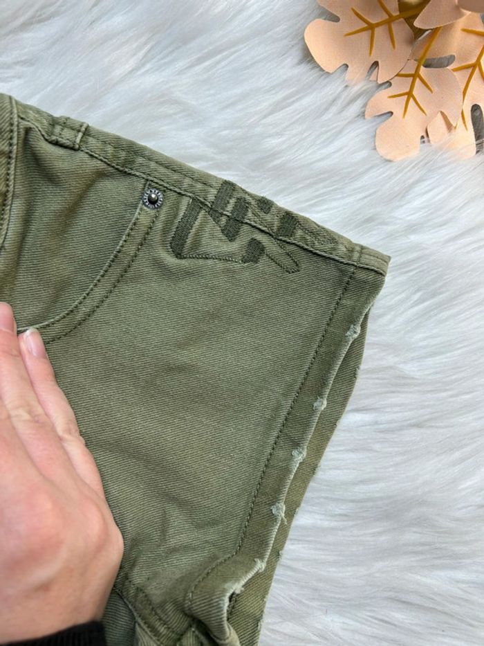 Jeans short kaki - zadig & voltaire - 6 ans - photo numéro 3