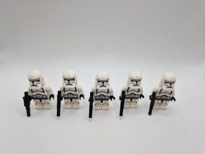 Figurines type lego 5 clones de première génération star wars - photo numéro 5