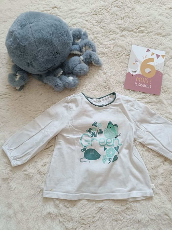 Tee shirt obaibi 6 mois