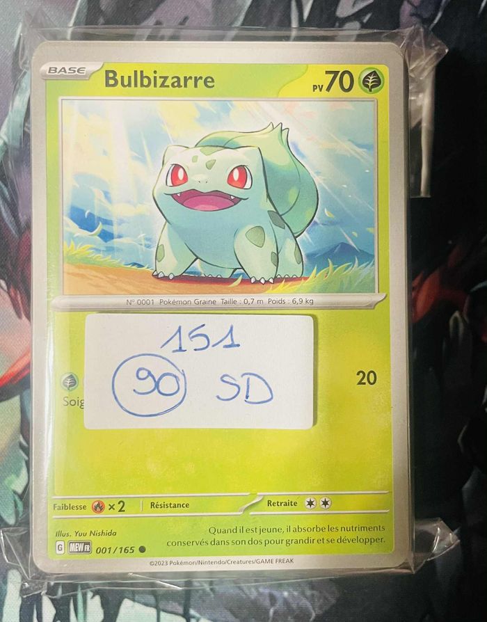 Lot 90 cartes Pokémon – Série 151 – Sans doubles !