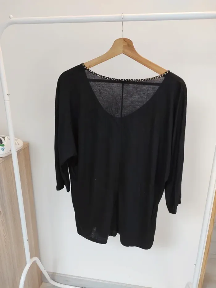 T-shirt blouse manches 3/4 Carroll T38 - photo numéro 3