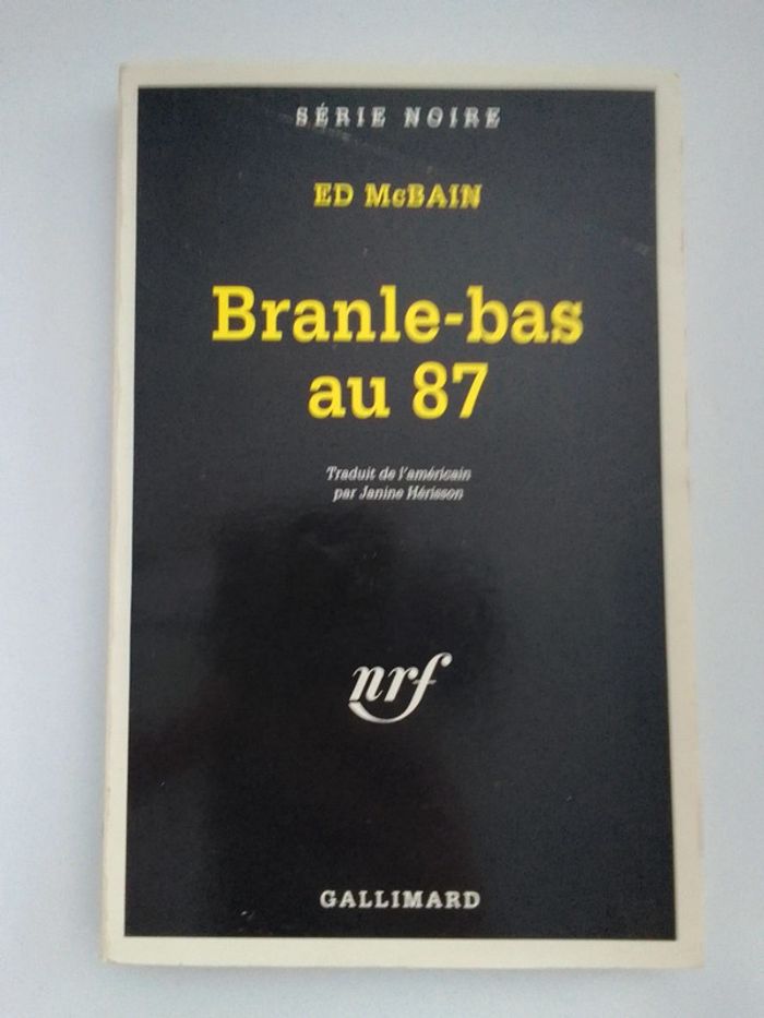 Ed McBain - Branle-bas au 87