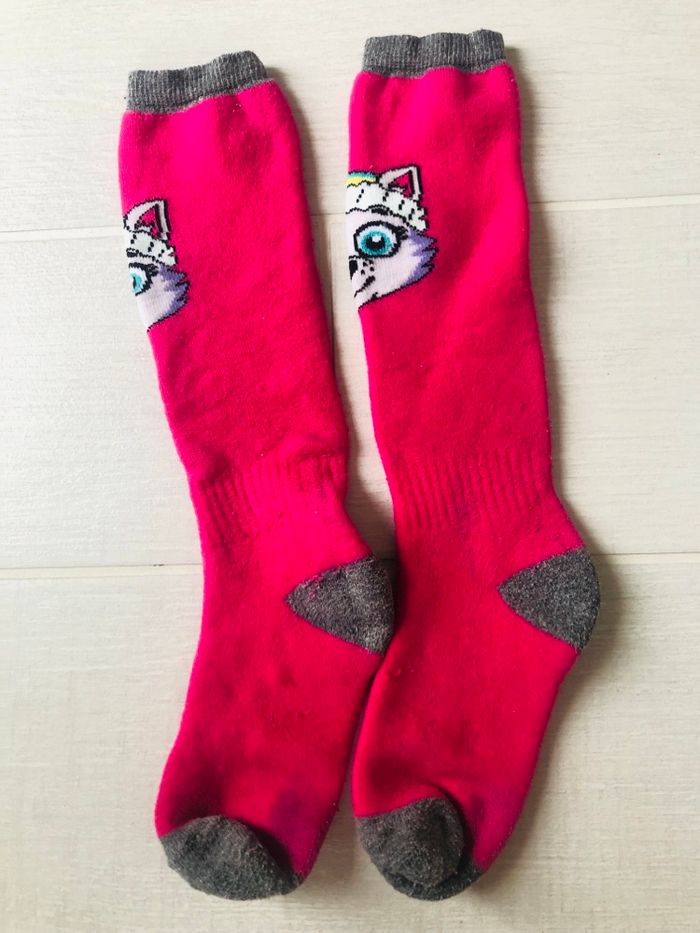 Paire de chaussettes montagne pour fille enfant - photo numéro 2