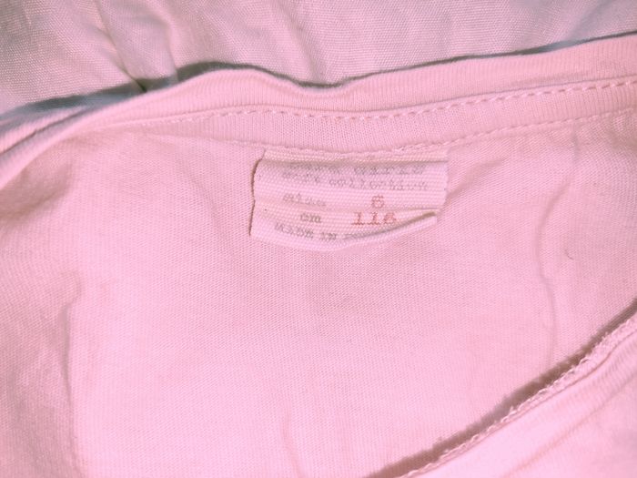 T-shirt fille 6 ans  / Zara - photo numéro 2