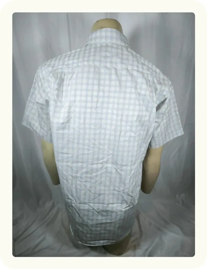 Chemise manches courtes homme Alain Figaret Taille XL 42 - photo numéro 3