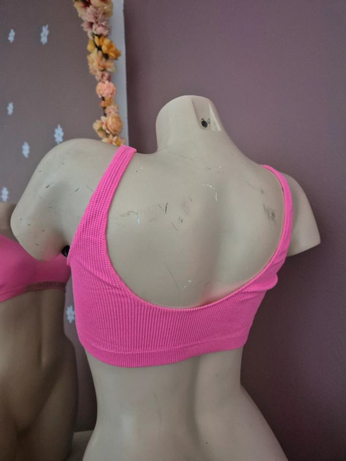 Brassière Undiz rose Taille L - photo numéro 4