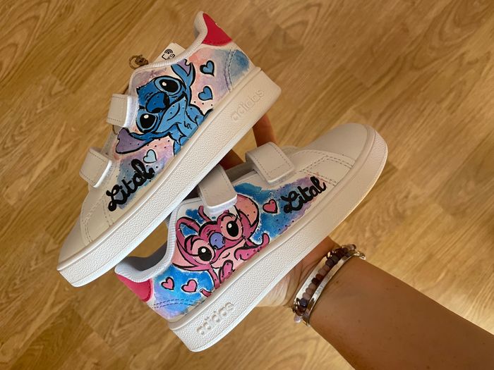 Basket Customisées Stitch - photo numéro 4