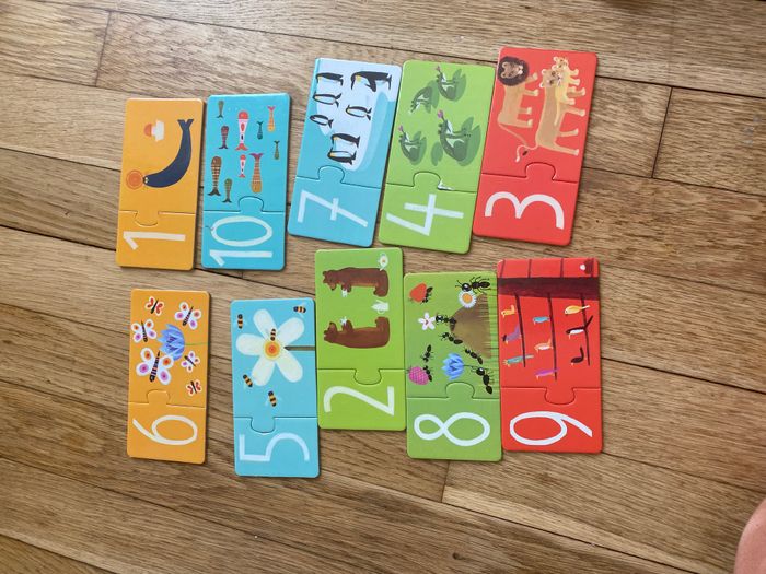 Puzzle duo chiffres Djeco