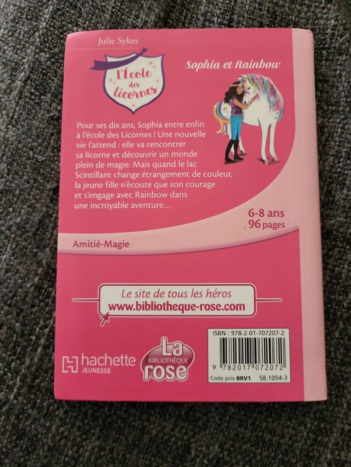 L'école des licornes tome 1 bibliothèque rose - photo numéro 2