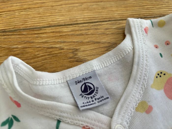 Pyjama Petit Bateau 24M - photo numéro 3