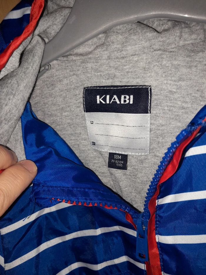 veste imperméable kiabi 18 mois très bon état - photo numéro 3