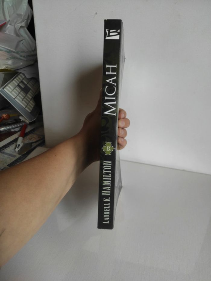 Livre grand format Micah tome 13 de la série anita blake - photo numéro 3