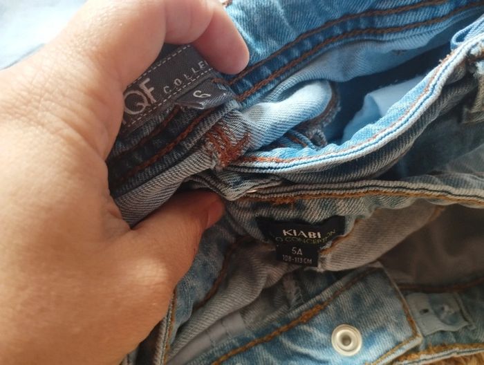 Lot jupes en jean 5/6ans - photo numéro 9