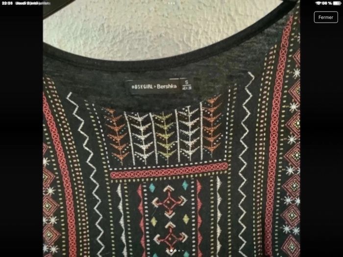 Haut épaules dénudées  Bershka taille 38 - photo numéro 2