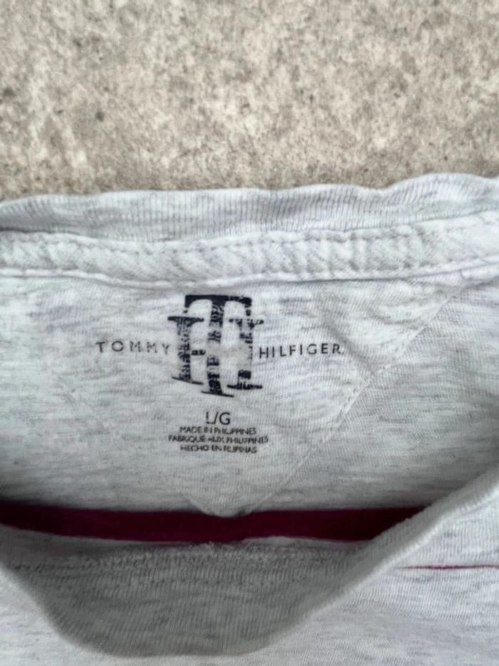 👕 T-shirt rayé Tommy Hilfiger taille L 👕 - photo numéro 5