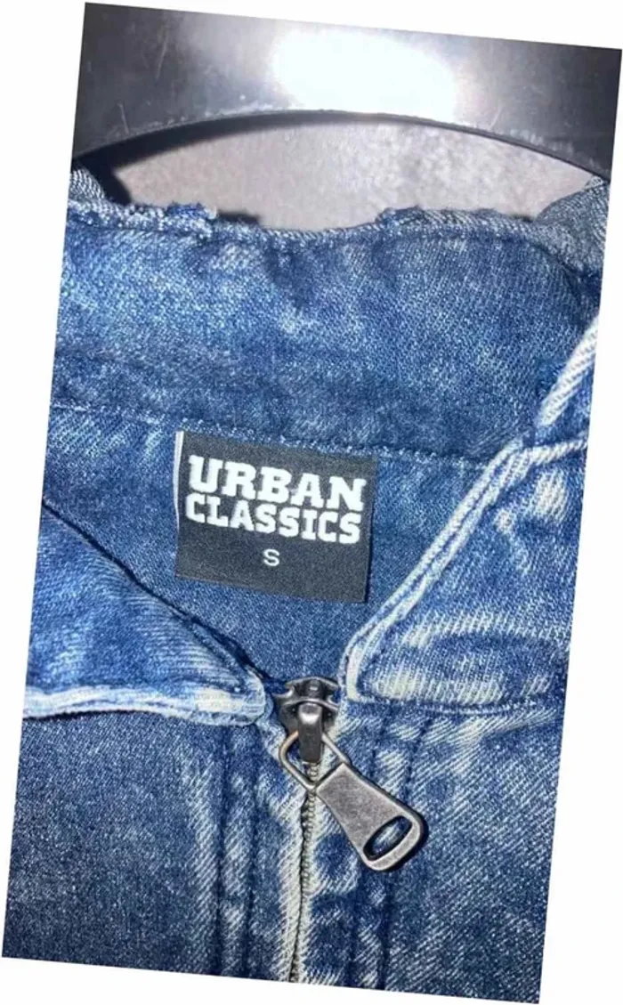 Veste en jean à capuche Urban Classics taille S - photo numéro 2