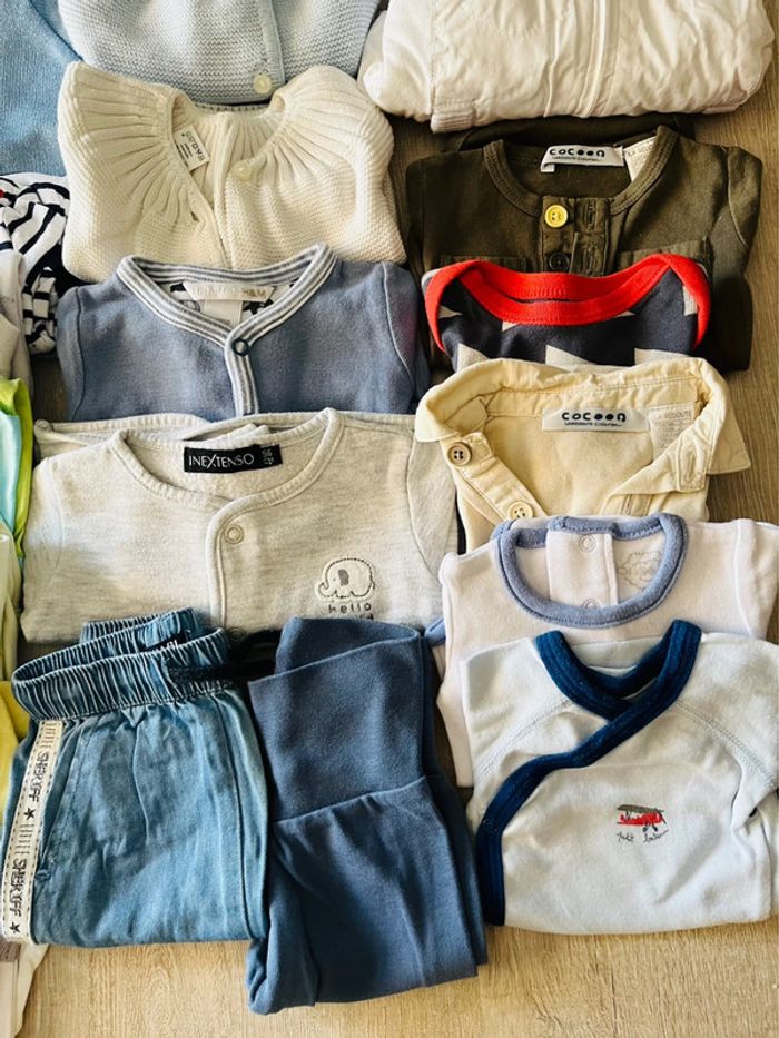 Lot de vêtements bébé garçon automne hiver multiples marques - photo numéro 4